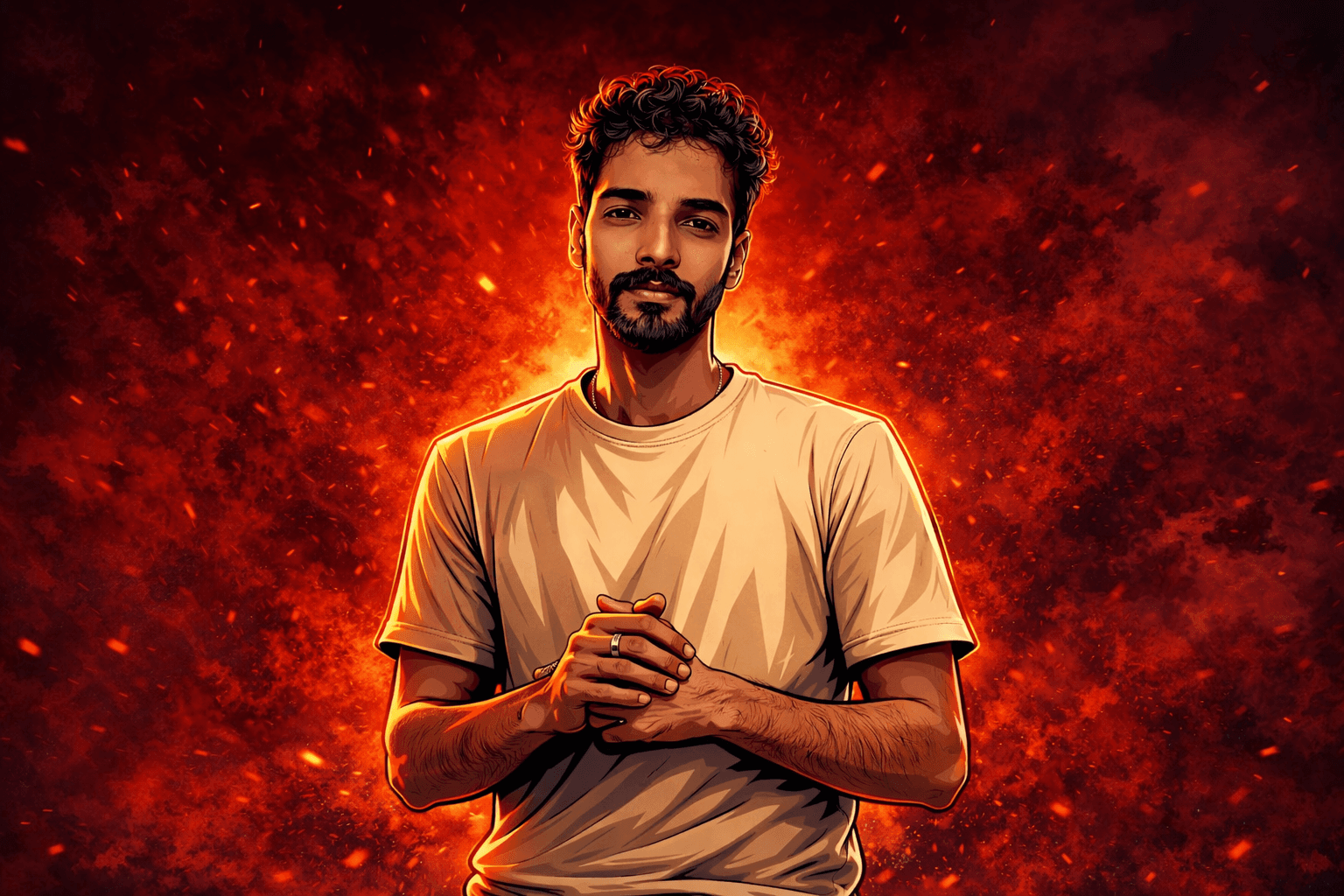 Hero graphic effect